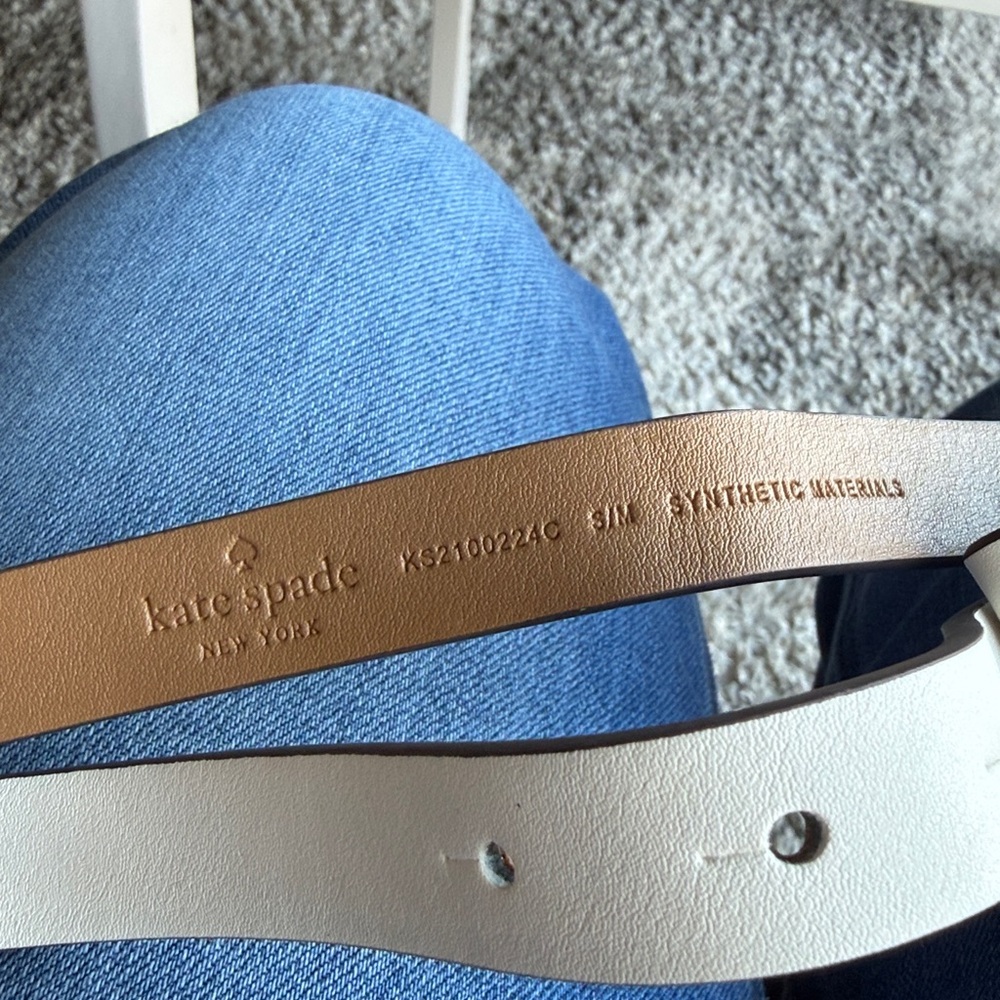 Kate Spade Ivory Bow Belt - Picture 2 of 4